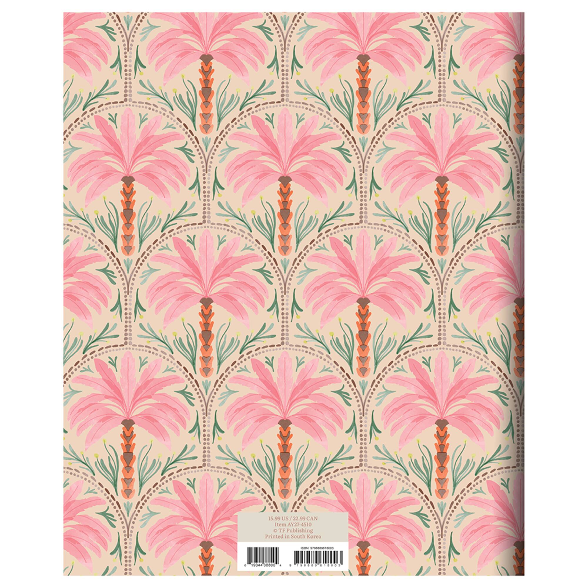 TF Publishing 2026-27 Exotic Palms Monthly Planner